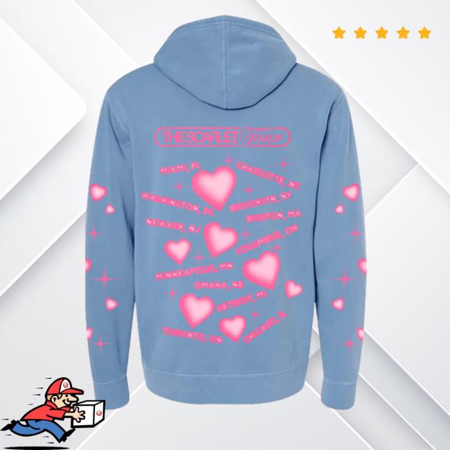 Official The Scarlet Tour Sweater Ice Spice The Scarlet Tour Sweatshirt