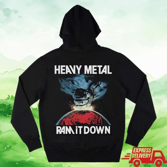 Official Judas Priest Ram It Down Hoodie