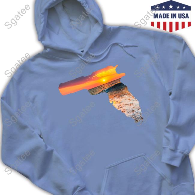 Billy Baldwin Florida The Gunshine State Gun Map Shirts
