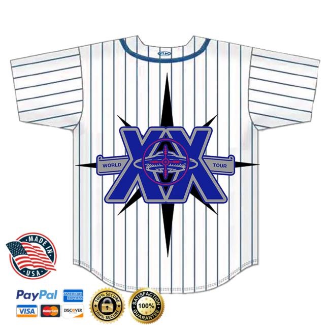 Chris Brown Store Merch UFO Baseball Jersey Tshirt