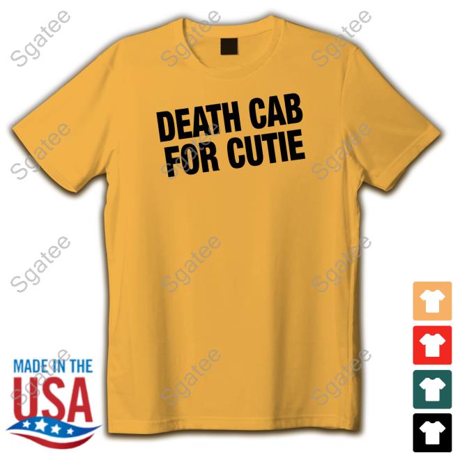 Death Cab For Cutie Dcfc Slant T-Shirt