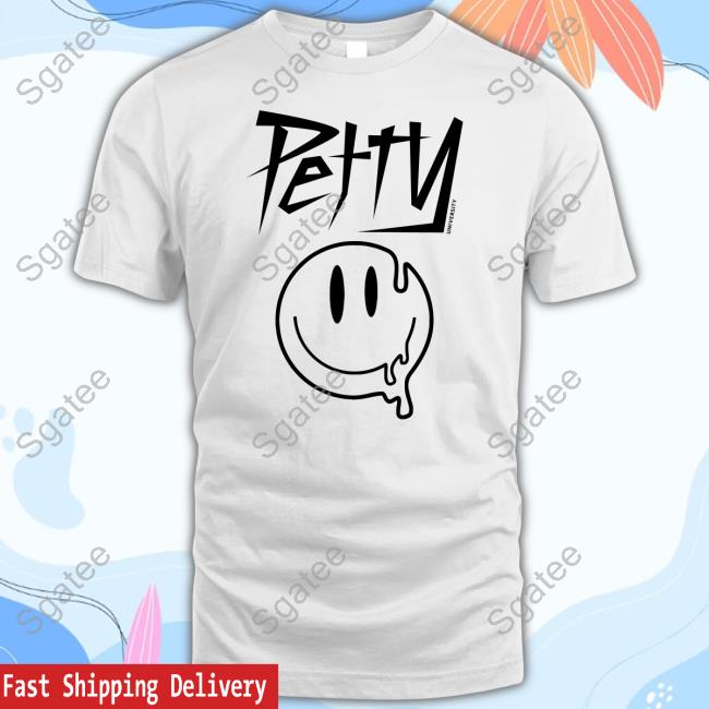 Crowdmade Merch Petty University Melted Smiley Shirt