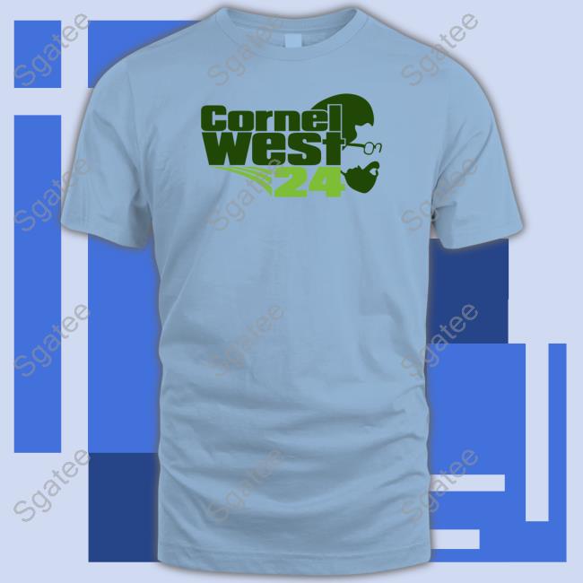 Cornel West 2024 Young Cornel Grey Hoodie