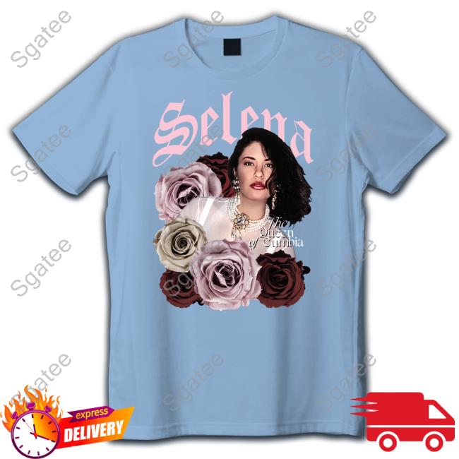 Floral Selena The Queen Of Cumbia Limited Edition T-Shirt