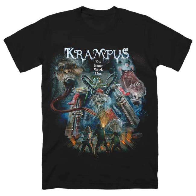 Official Cavity Colors Krampus: To All A Good Night - Hot Shirt