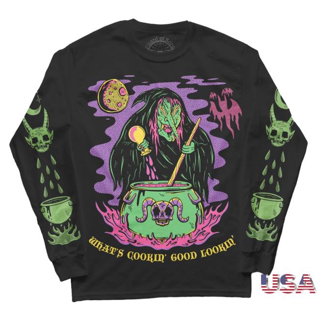 Official Wizard Of Barge What's Cookin' Good Lookin' Long Sleeve T Shirt