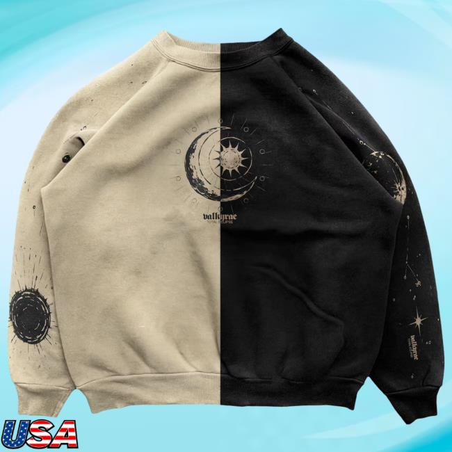 Official Valkyrae Merch Total Eclipse Sweaters