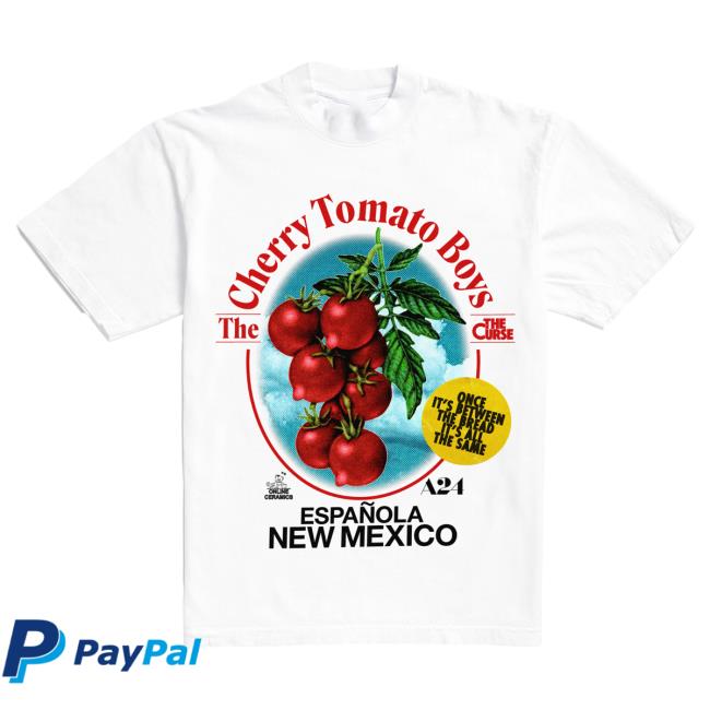 Official A24 Merch Store A24 Films Online Ceramics X The Curse Cherry Tomato Boys T-Shirts A24 Shop
