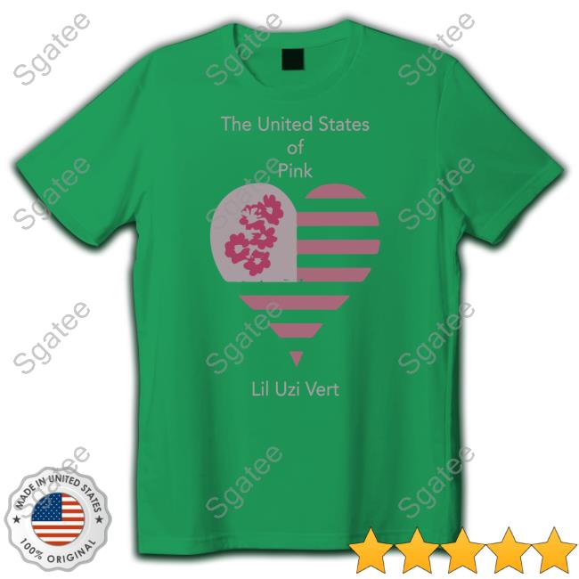 Lil Uzi Vert Merch United States Of Pink T-Shirt