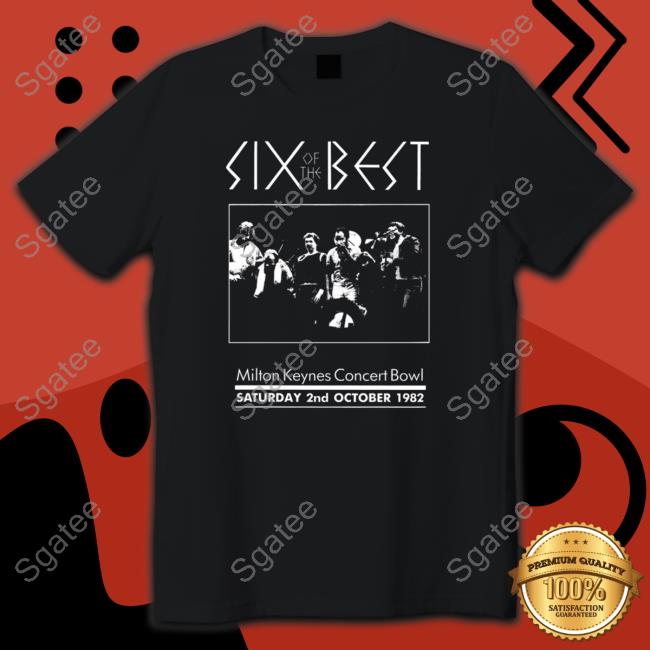 Official Six Of The Best Genesis Band Vintage Tee