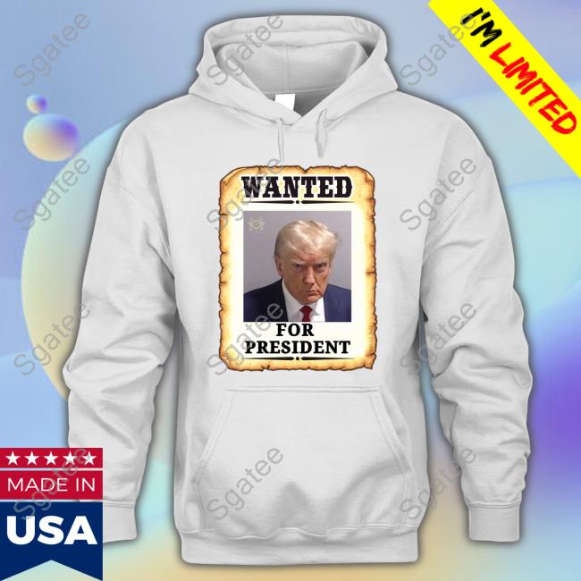 Official Ramesh Saxena Wanted For President Trump Mugshot T Shirts