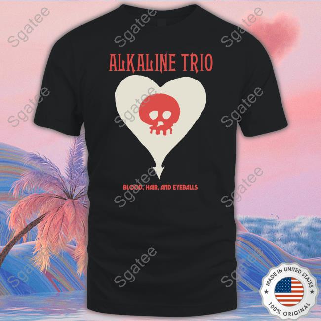 Alkaline Trio Blood Hair And Eyeballs Crewneck Sweatshirt