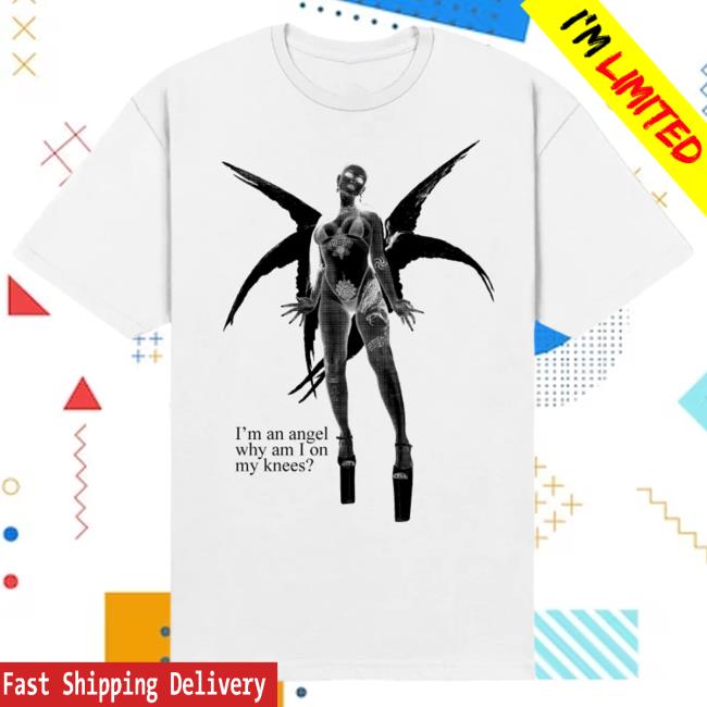 Official Zheani Merch Store I'm An Angel White New Tee