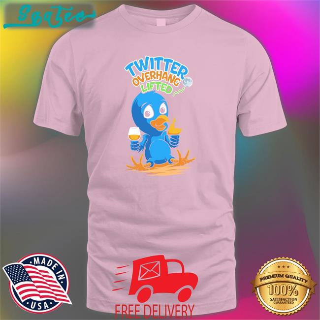 Twitter Overhang Lifted T Shirt