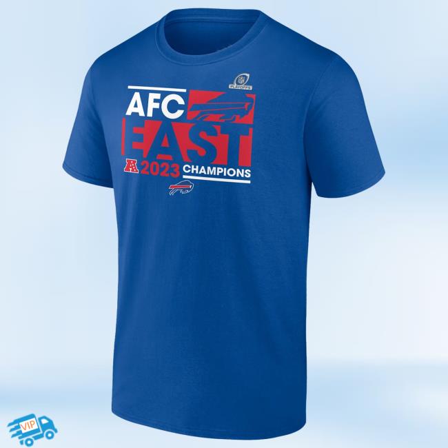 Buffalo Bills 2023 Afc East Division Champions Tee Shirt