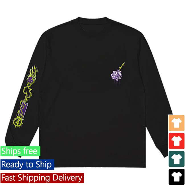 Official D4vd Merch D4vd Spotify Long Sleeve Tshirt