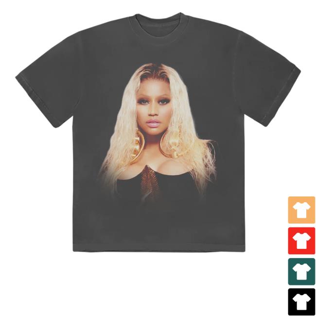 Official Nicki Minaj Merch Vintage Photo Hot Shirt
