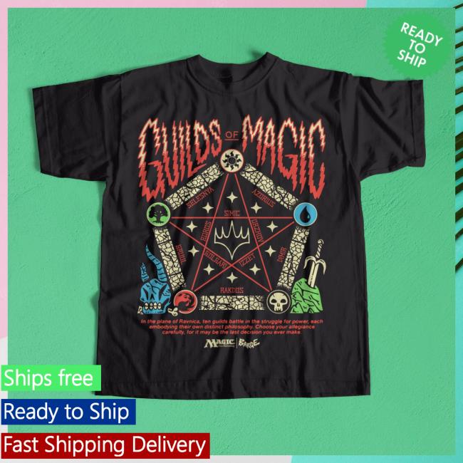 Guilds Of Magic Tee Shirt - Magic The Gathering Collection