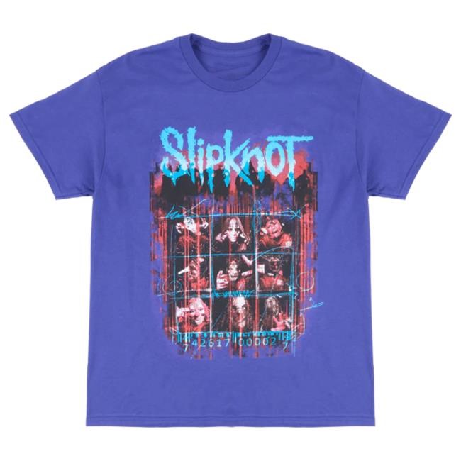 Official Slipknot Self Titled Faces Tshirt