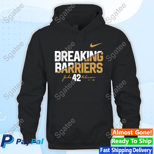 Breaking Barriers Jackie Robinson 42 Hoodie