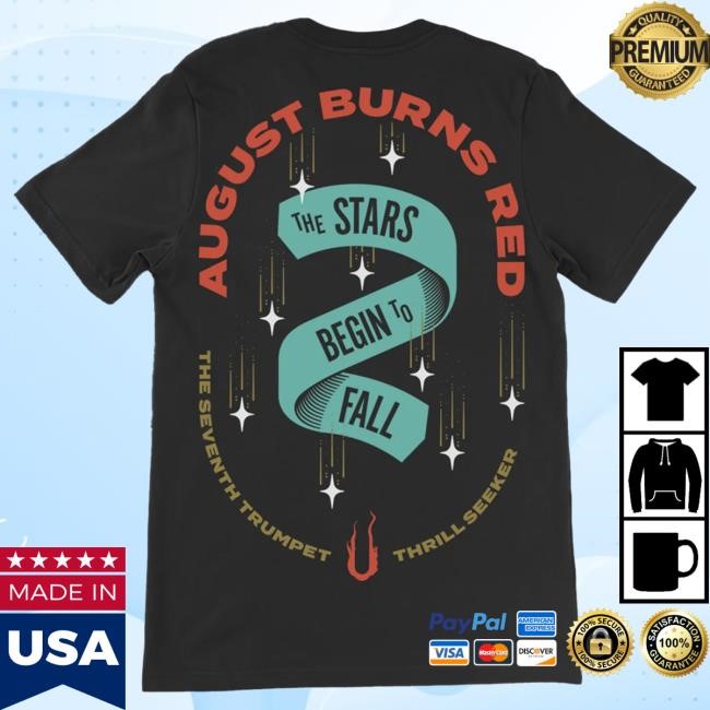 August Burns Red Official Store Stars Begin To Fall T Shirt