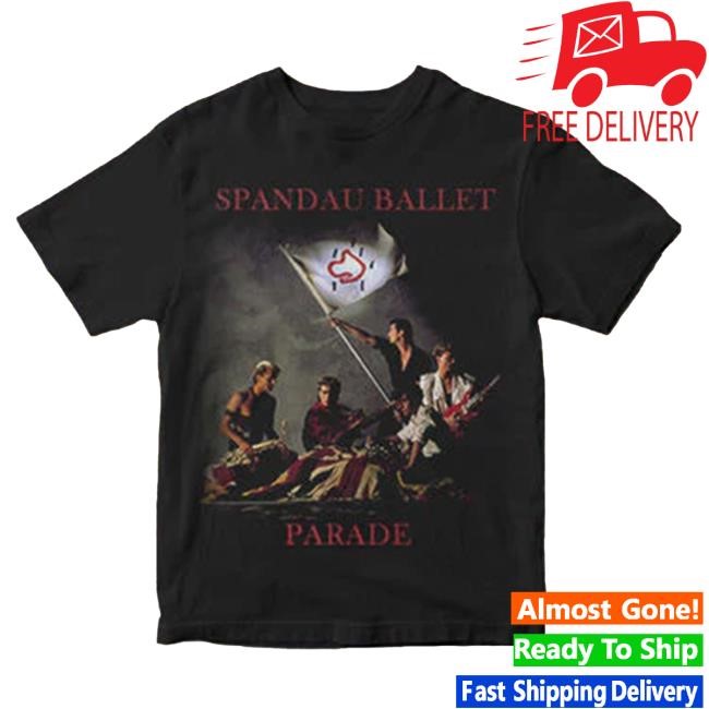 Spandau Ballet Merch Parade Anniversary Short SleeveShirt
