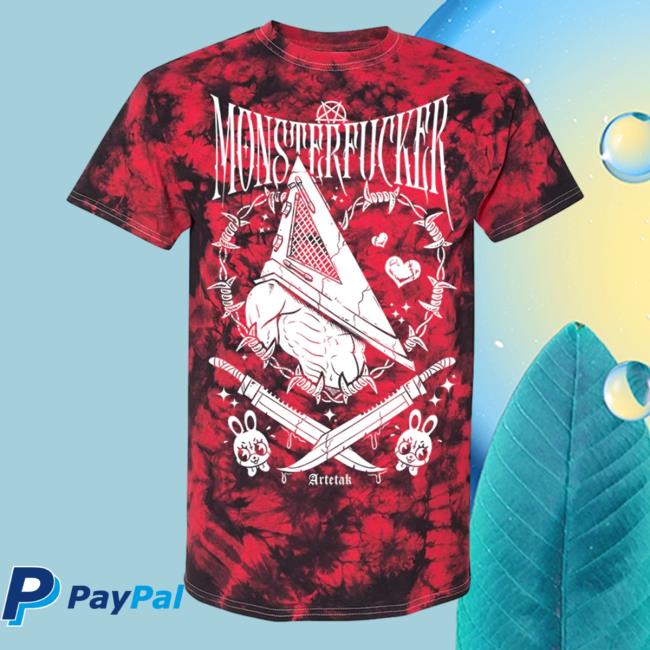 Official Artetak Shop Pyramid Monsterfucker T-Shirt