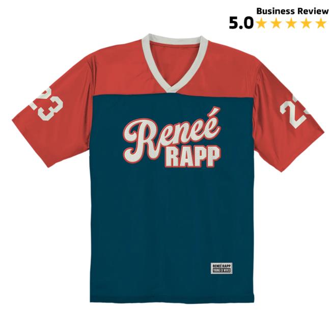 Renee Rapp Store Merch Angel Football Jersey Retro Shirt - Renee Rapp Clothing Shop Official Apparel Renee Rapp