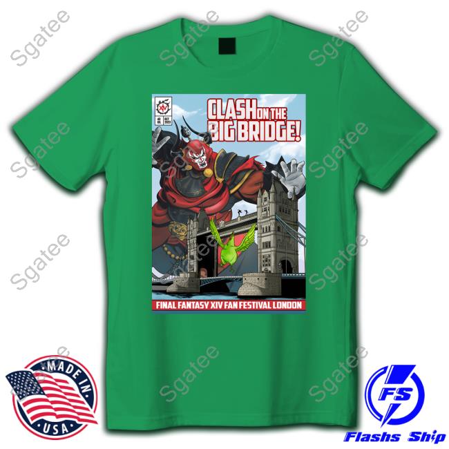 Final Fantasy XIV Clash On The Big Bridge T-Shirt