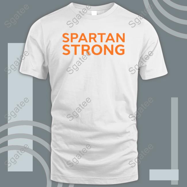 Illinois Men's Basketball Spartan Strong T Shirt Illinois' Orange Krush