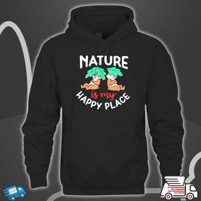 Nature Is My Happy Place Chip and Dale T Shirt