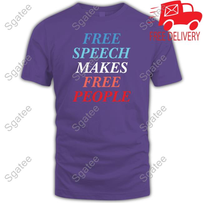 Official The Fire Free Speech Makes Free People Hoodie