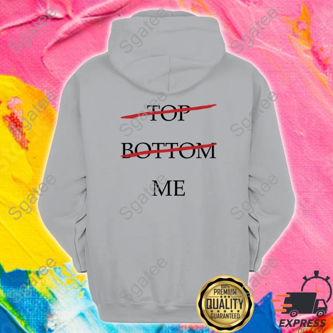 Top Bottom Me Long Sleeve T Shirt Top Bottom Me T Shirt White