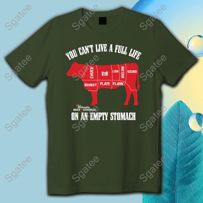 The Wisconsin Beef Council Black Tshirt