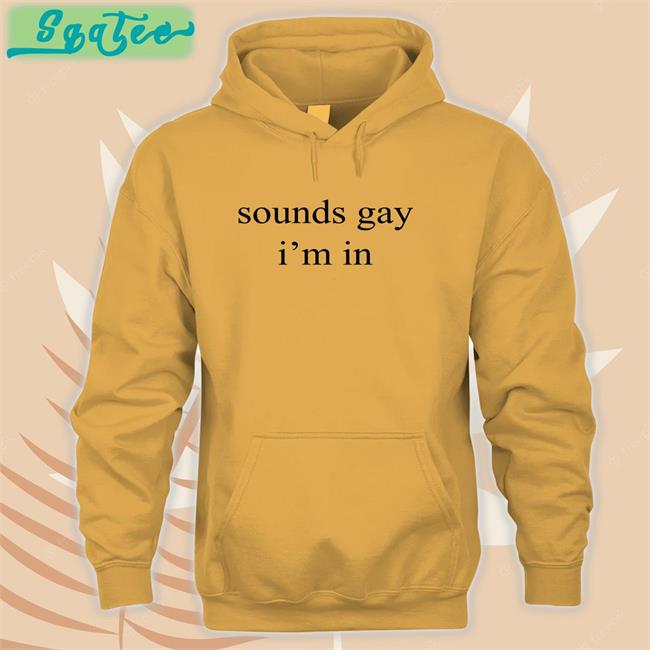 Shirtsthtgohard Sounds Gay I'm In Sweatshirt