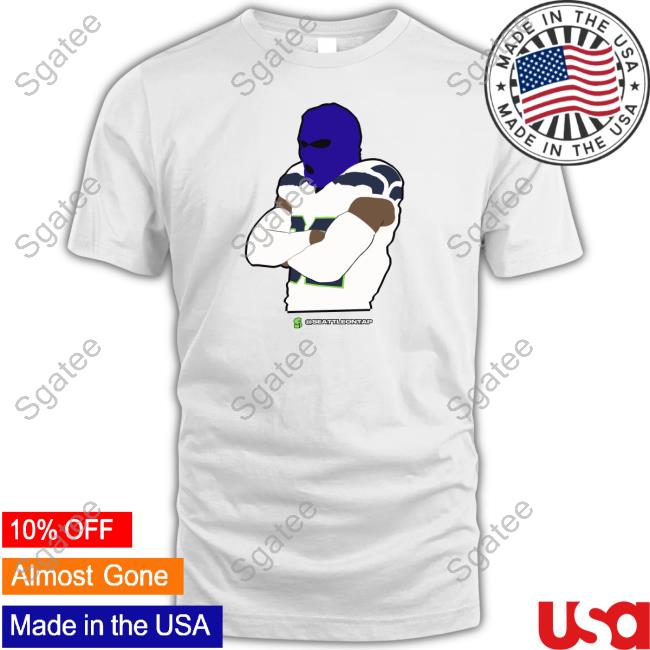 Official Sports ON Tap Seattle Seahawks Blue Ski Mask Win Long Sleeve Tee
