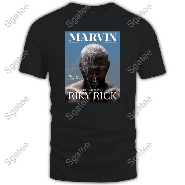Marvin Merch Store The Difficult Miracle Of Riky Rick Retro Hoodie