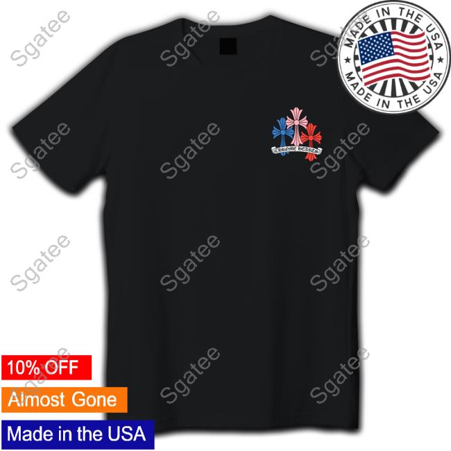 Official Chrome Hearts Multi Color Cross T-Shirt