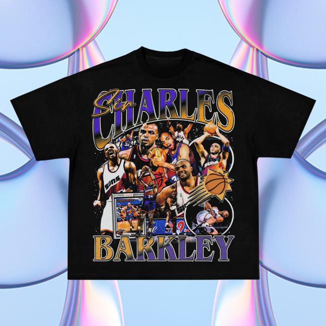 Official Game Changer Phx Charles Barkley Tees Black GameChanger