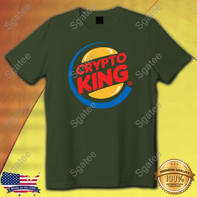 Crypto King White T Shirts