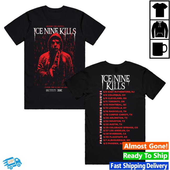 Official Ink Merch Store Ice Nine Kills Silence The Critics T-Shirt