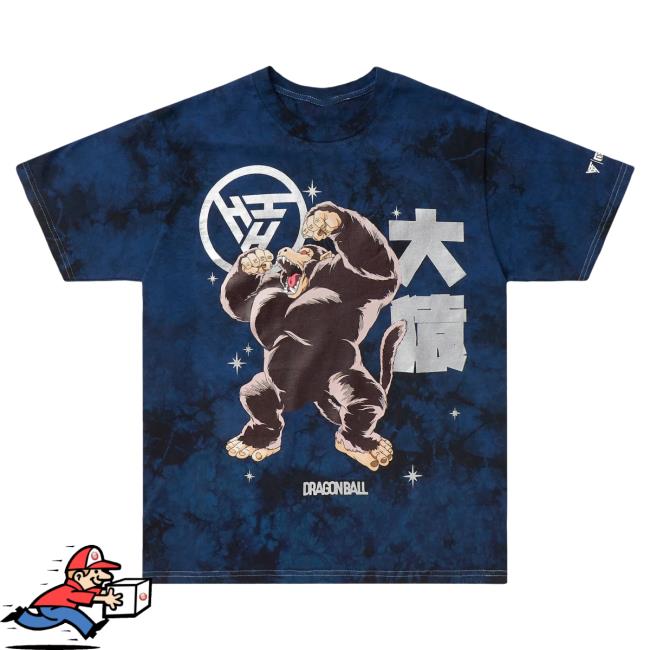 Official Hypland Clothing Merch Store Hypland Db Great Ape Popover Shirt (Tie Dye)