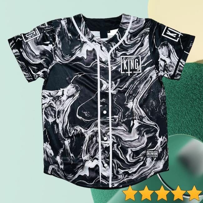 Official SULLIVAN KING "OBSIDIAN BLACK" BASSBALL JERSEY