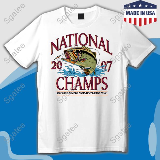 Homefield Apparel Store Virginia Tech 2007 Bass Fishing Shirt