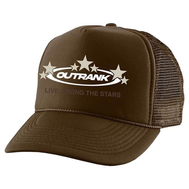 Official Outrank Brand Clothing Store Among The Stars Trucker Cap