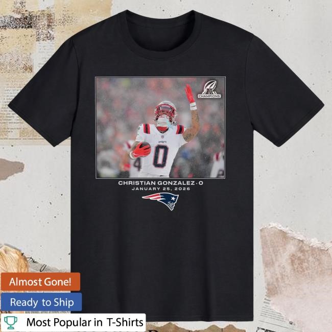 Game Day Edition Christian Gonzalez Super Bowl Bound Apparel
