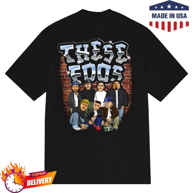 Official These Foos Merch Store These Foos “Homies ” T-Shirt -Rerelease TheseFoos