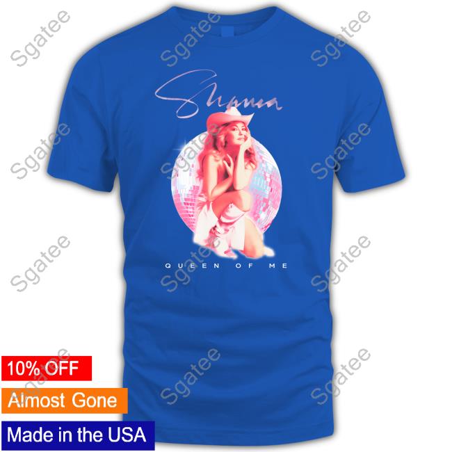 Official Shania Twain Merch Disco Ball Queen Of Me Tee