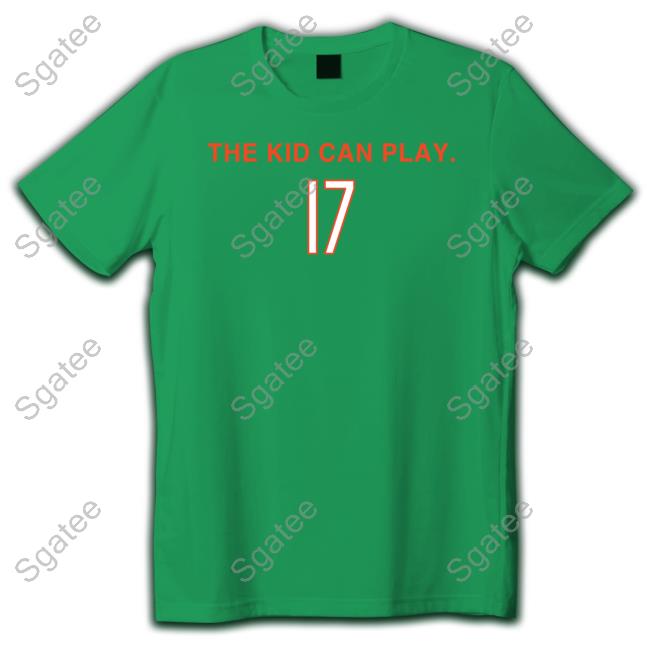 Official Obvious Shirts 17 The Kid Can Play Shirt