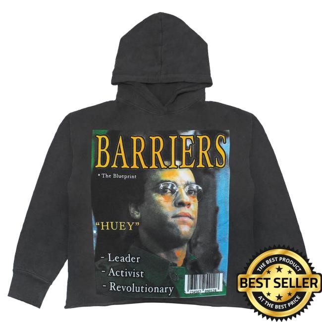 Official Barriers Worldwide Clothing Barriers Huey Newton Crewneck Sweatshirt